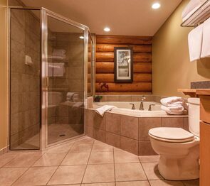 Tigh-Na-Mara Seaside Spa Resort Bungalow Bathroom